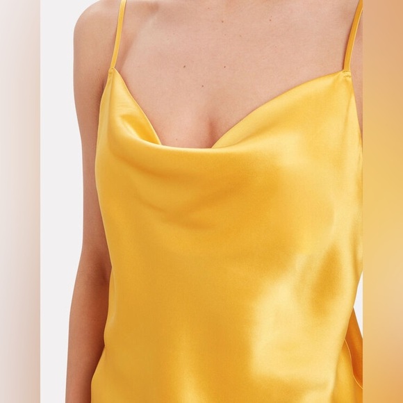 INTERMIX
Fayette Cowl Neck Silk Camisole - Picture 3 of 12